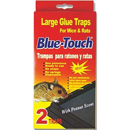 BLUE TOUCH #32202/12 2PK LARGE MICE&RAT GLUE TRAPS (ITEM NUMBER: 10312)