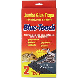 BLUE TOUCH #32203/13 2PK JUMBO MICE&RAT GLUE TRAPS (ITEM NUMBER: 10315)