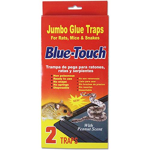 Jambobrat Raps BLUE TOUCH #32203/13 2PK JUMBO MICE&RAT GLUE TRAPS (ITEM NUMBER: 10315 ...