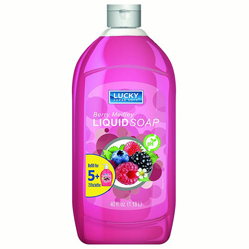 LUCKY HAND SOAP REFIL-BERRY MEDLEY 40oz #10393 (ITEM NUMBER: 10347)
