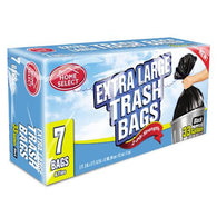 HOME #6026/33GAL BLACK TRASH BAGS-DT (ITEM NUMBER: 10356)