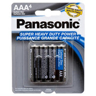 BATTERIES/AAA-4PACK #PANASONIC (ITEM NUMBER: 10422)