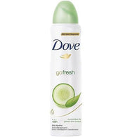DOVE SPRAY 150ML CUCUMBER (ITEM NUMBER: 10436)
