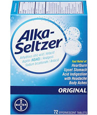 DP/ALKA-SELTZER ORIGINAL 2CT (ITEM NUMBER: 10485)