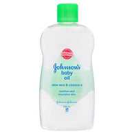 J&J BABY OIL-ALOE 500ml (ITEM NUMBER: 10490)