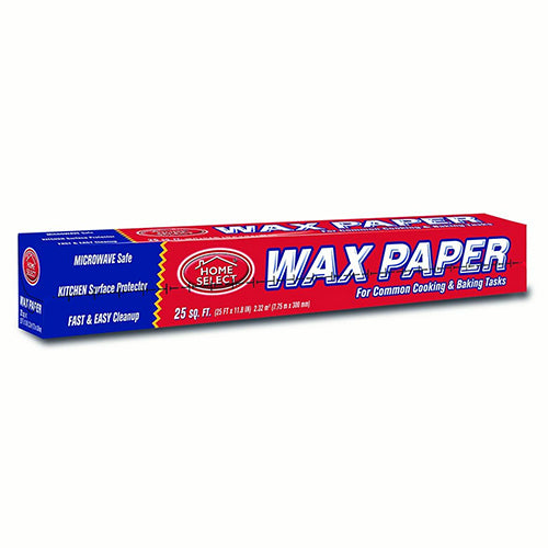 HOME WAX PAPER 25SQ #10224 (ITEM NUMBER: 10522)