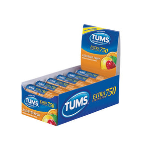 TUMS EXTRA STRENGTH 8CT ASSORTED FRUIT (ITEM NUMBER: 49030)