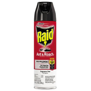 RAID ANT&ROACH KILLER-UNSCENTED #14916 (ITEM NUMBER: 10578)