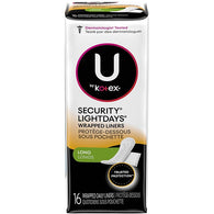 KOTEX 16CT LIGHTDAYS PADS-LONG THIN ULTRA (ITEM NUMBER: 10665)