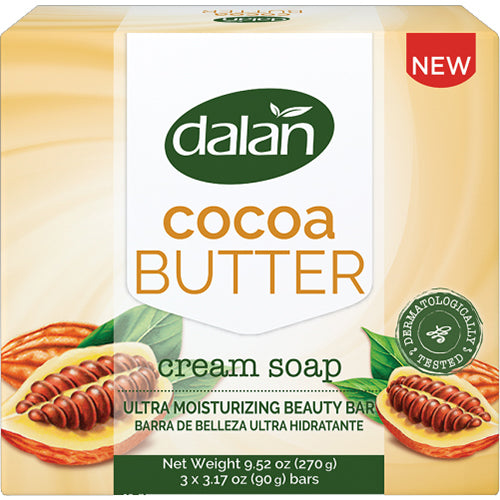 DALAN BAR SOAP 3PK COCOA BUTTER (ITEM NUMBER: 10743)