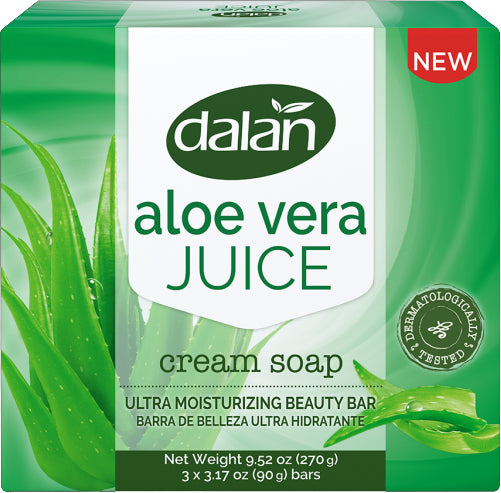 DALAN BAR SOAP 3PK ALOE VERA (ITEM NUMBER: 10744)