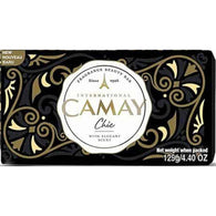CAMAY BAR SOAP 3PK 125G CHIC BLACK (ITEM NUMBER: 10789)