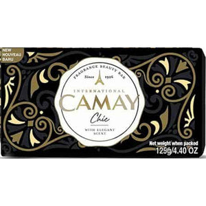 CAMAY BAR SOAP 3PK 125G CHIC BLACK (ITEM NUMBER: 10789)