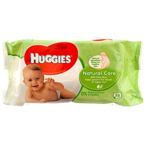 HUGGIES BABY WIPE 56CT NATURAL (ITEM NUMBER: 10909)