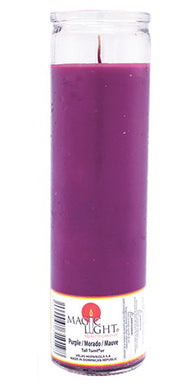 MAGIC LIGHT CANDLE PLAIN PURPLE (ITEM NUMBER: 10926)