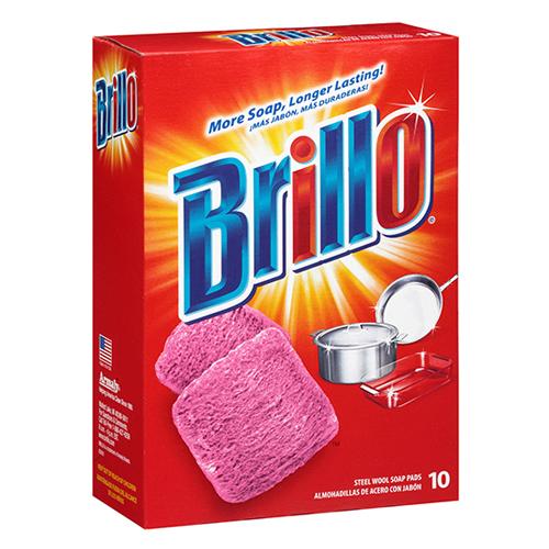 BRILLO SOAP PADS-10CT/ORIGINAL #23310 (ITEM NUMBER: 10991)