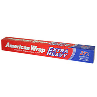 ALUMINUM FOIL ROLL-37.5SQ/AMERICAN WRAP (ITEM NUMBER: 11081)