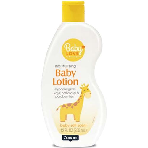 BABY LOVE #90345 BABY LOTION 12oz (ITEM NUMBER: 11331)