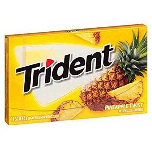 TRIDENT GUM-PINEAPPLE TWIST (ITEM NUMBER: 11548)