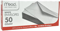 MEAD WHITE ENVELOPES-50CT/75050(ITEM NUMBER: 11569)