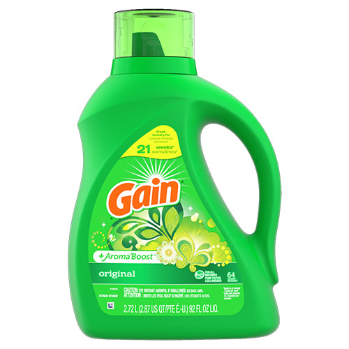 GAIN LIQ DETERGENT 88OZ ORIGINAL HE (ITEM NUMBER: 11608)