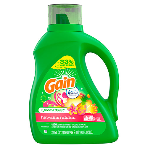 GAIN LIQ DETERGENT 88OZ HAWAIIAN ALOHA (ITEM NUMBER: 11609)