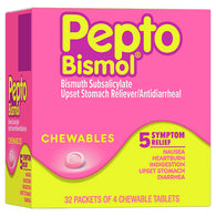 DP/PEPTO BISMOL-ORIGINAL/CHEWABLE 4CT (ITEM NUMBER: 11615)