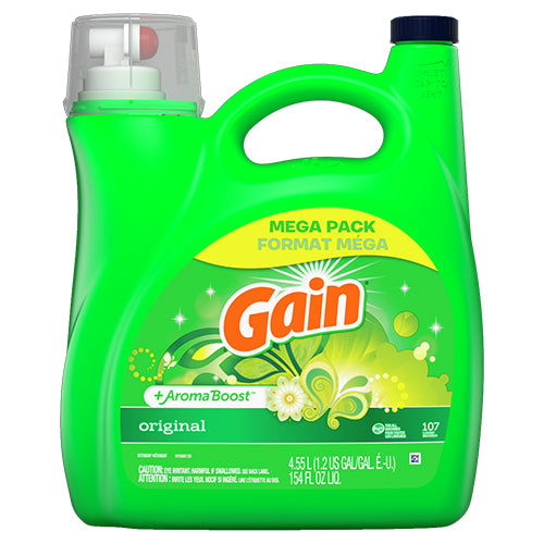 GAIN LIQ DETERGENT 144oz ORIGINAL (ITEM NUMBER:11619)