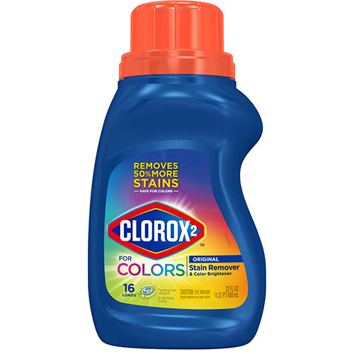 CLOROX 2 LIQ #30036 22oz STAIN RMVR & CLR BSTR (ITEM NUMBER: 11631)
