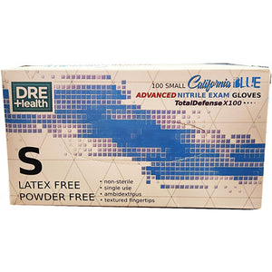 100CT BLUE NITRILE GLOVE SMALL (ITEM NUMBER: 11676)