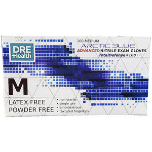 100CT BLUE NITRILE GLOVE MEDIUM (ITEM NUMBER: 11677)