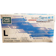 100CT BLUE NITRILE GLOVE LARGE (ITEM NUMBER: 11679)
