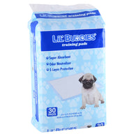 LIL' BUDDIES PET TRAINING PAD SCENTED 30CT BLUE 28G 23.5