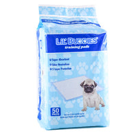 LIL' BUDDIES PET TRAINING PAD SCENTED 50CT BLUE 28G 23.5