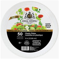 IDEAL DINING PLASTIC PLATES 9