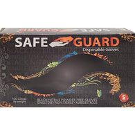 100CT BLACK NITRILE GLOVE SMALL (ITEM NUMBER: 11815)