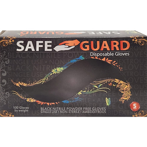 100CT BLACK NITRILE GLOVE SMALL (ITEM NUMBER: 11815)