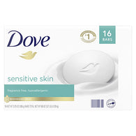 DOVE BAR SOAP 16PK 3.75oz SENSITIVE SKIN (ITEM NUMBER:11888)