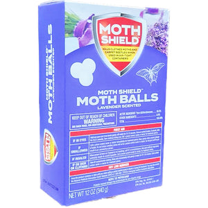 MOTHSHIELD MOTH BALL 12oz LAVENDER (ITEM NUMBER: 11901)