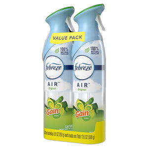 FEBREZE AIR EFFECTS 8.8oz 2PK GAIN ORIGINAL (ITEM NUMBER: 12100)