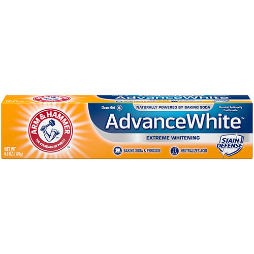 ARM HAMMER TOOTHPASTE 6oz ADVANCE WHITE (ITEM NUMBER: 12122)