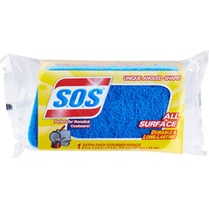 SOS/1CT SCRUBBER SPONGE-ALL SURFACE(ITEM NUMBER: 12236)