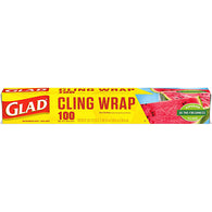 GLAD #60684 CLING FOOD WRAP-100SQ.FT (ITEM NUMBER: 12239)