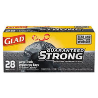 GLAD #78966 TRASH 30GAL-28CT DRAWSTRING *6/CS* (ITEM NUMBER:12243)