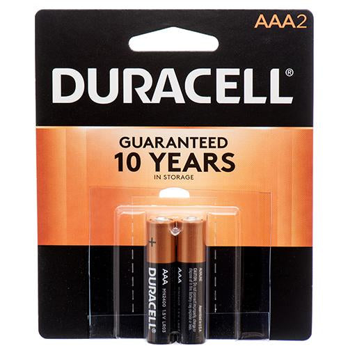 BATTERIES/AAA-2PACK #DURACELL COPPERTOP (ITEM NUMBER: 12313)