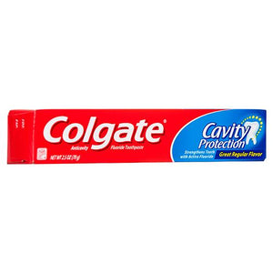 COLGATE TOOTHPASTE 2.5oz CAVITY PROTECTION (ITEM NUMBER: 12433)