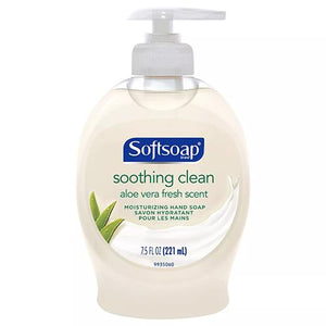 SOFT SOAP #04968 LIQ,HAND SOAP 7.5oz/ALOE (ITEM NUMBER: 12534)