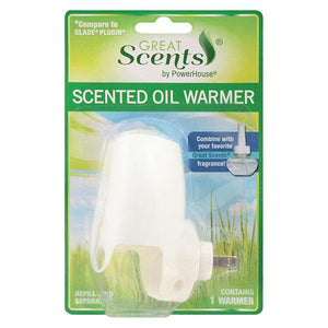GREAT SCENTS #92526 OIL WARMER GADGET (ITEM NUMBER:12556)