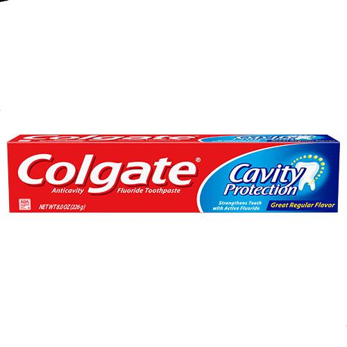 COLGATE TOOTHPASTE 8oz CAVITY PROTECTION (ITEM NUMBER: 12683)