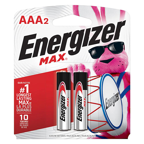 BATTERIES AAA-2PK #ENERGIZER (ITEM NUMBER:12742)